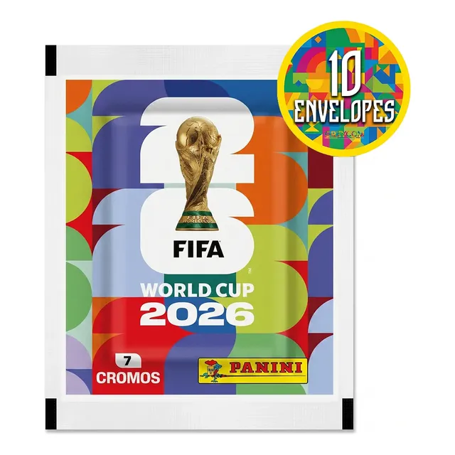 Kit 70 Figurinhas do Álbum Copa do Mundo 2026