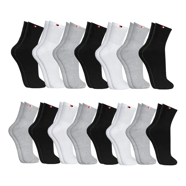 Kit 15 Pares de Meias Sport Algodão Cano Médio Sandrini