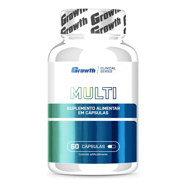 Multivitamínico 60 Cápsulas Growth Supplements