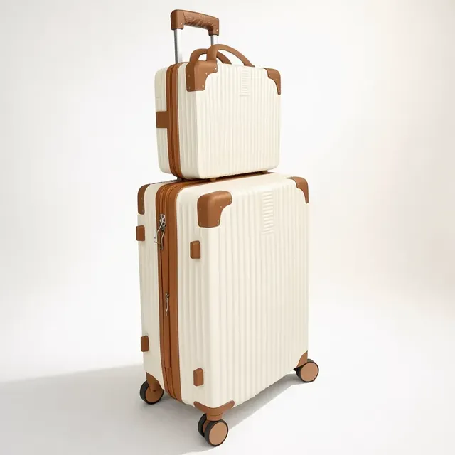 Kit Mala de Viagem 10kg com Rodas 360° e Frasqueira