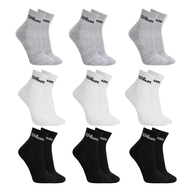 Kit 9 Pares de Meias Wilson Cano Curto Masculino