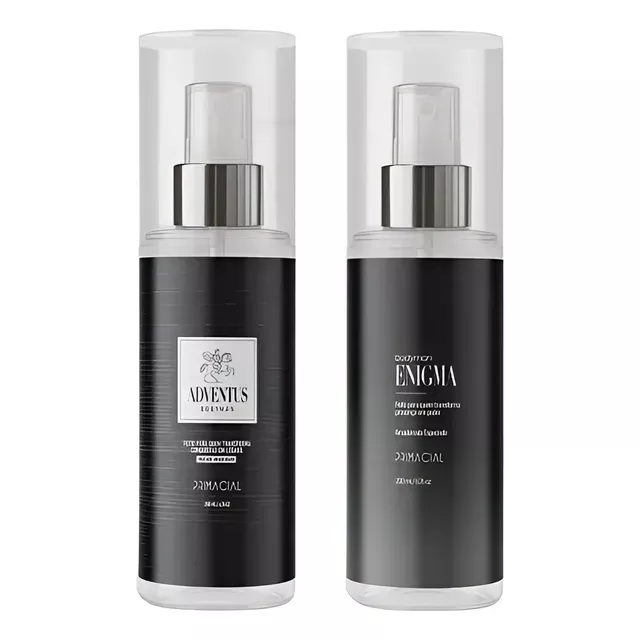 Combo Body Splash Adventus + Enigma Masculino 200ml (Primacial)
