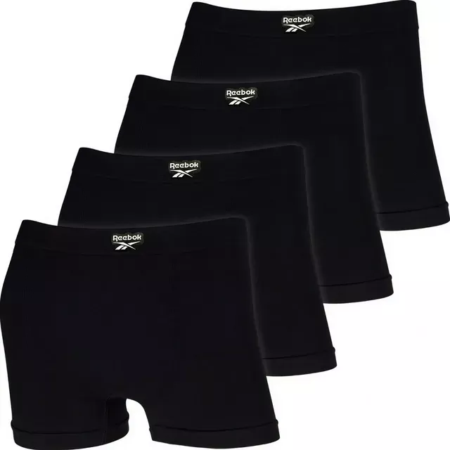 4 Cuecas Boxer Reebok em algodão