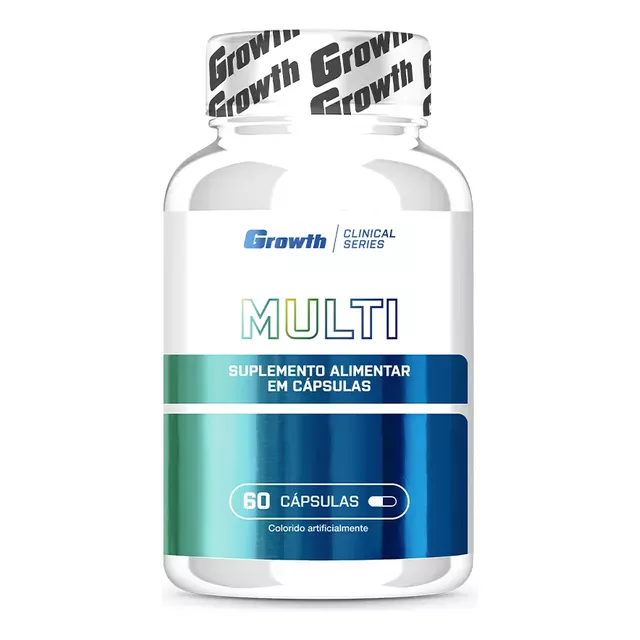 Multivitamínico Growth Supplements, 60 cápsulas