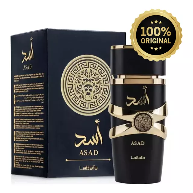 Lattafa Asad EDP, frasco de 100ml