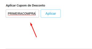 Onde inserir o cupom