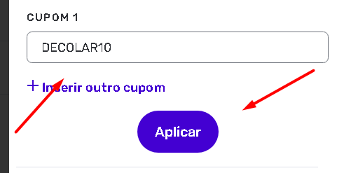 aonde usar o cupom decolar