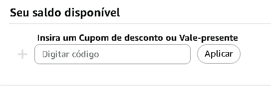onde usar o cupom amazon