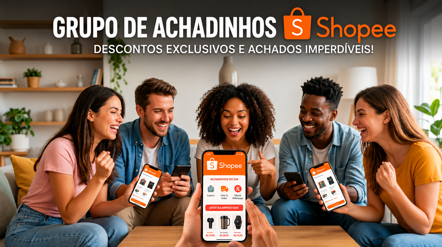 grupo de achadinhos shopee