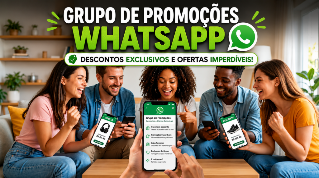 Grupo de descontos e ofertas WhatsApp